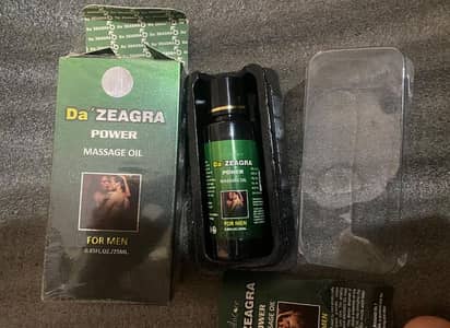 Premium Herbal Body Massage Oil for Men