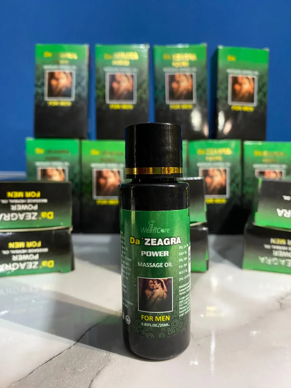 Premium Herbal Body Massage Oil for Men